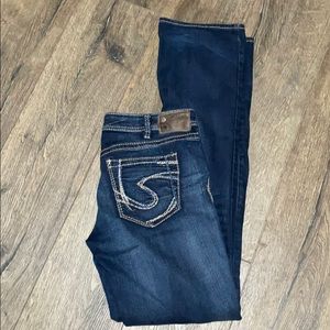Silver Aiko jeans size 31 and length 35